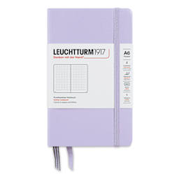 Leuchtturm1917 Dotted Hardbound Notebook - Lilac, 3-1/2" x 6"
