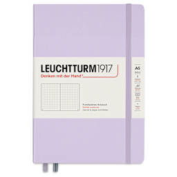 Leuchtturm1917 Dotted Hardbound Notebook - Lilac, 5-3/4" x 8-1/4"