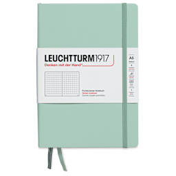 Leuchtturm1917 Dotted Hardbound Notebook - Mint Green, 5-3/4" x 8-1/4"