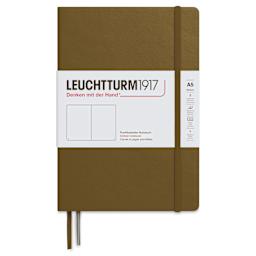 Leuchtturm1917 Dotted Hardbound Notebook - Spice Brown, 5-3/4" x 8-1/4"