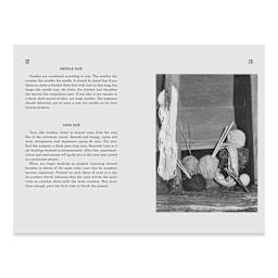 The Manly Art of Knitting, needle and yarn page