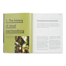 Visual Merchandising, book page