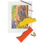 free form stencil drawing