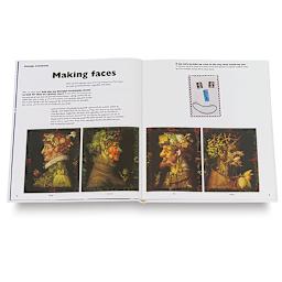 The Art Book for Children - Inside spread describing Portraits
