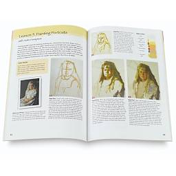 Oil Painting Step by Step - Inside spread on painting portraits