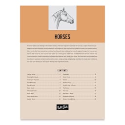 Walter Foster How To Draw Horses - Table of Contents