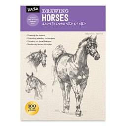 Walter Foster How To Draw Horses - Front Cover of Book
