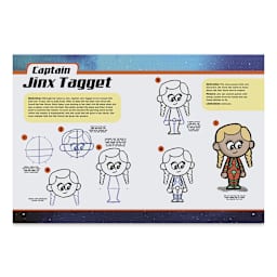 You Can Draw Comic Book Characters, Book Page