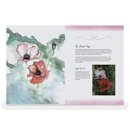 Illustration Studio: Inking Florals, Book Page