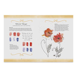 Illustration Studio: Inking Florals, Inside Book