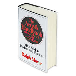 The Artist's Handbook of Materials and Techniques - Angled view of upright book
