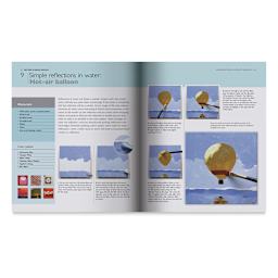 Learn to Paint in Acrylic with 50 More Small Paintings, Page in Book