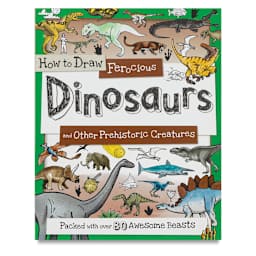 How to Draw Series - Front Cover of book How to Draw Dinosaurs