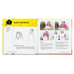 Art Lab for Kids: Express Yourself - Spread of Lab project 3 on Drawing Portraits
