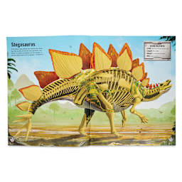 Usborne Build Your Own Sticker Book - Dinosaurs, Stegosaurus