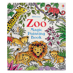 Usborne Magic Painting Book - Zoo, front cover