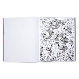 Usborne Magic Painting Book - Mermaids, mermaids and turtle together