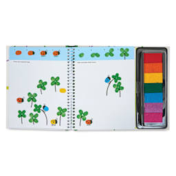 Usborne Fingerprint Activity Book - Animals, ladybugs