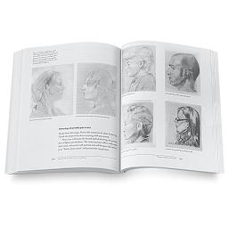 Drawing on the Right Side of the Brain - Inside spread showing profile portraits
