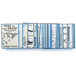 Yoga for your Brain Tangle Cards - Loose spread of individual Cards
