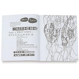 The Drawing Mind - Spread about the Make a Mark Exercise
