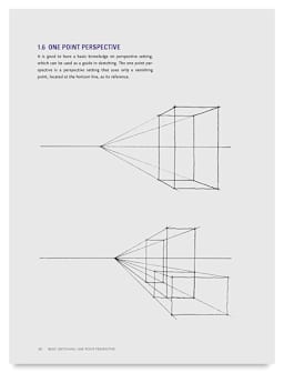 Sketching Basics: One Point Perspective