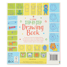 Usborne Step-by-Step Drawing Book, back cover
