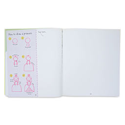 Usborne Step-by-Step Drawing Book, how to draw a princess