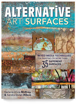 Alternative Art Surfaces - Front cover of Book
