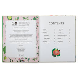 Cut Paper Pictures - Inside spread of Table of Contents
