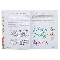 The Complete Photo Guide to Hand Lettering and Calligraphy - Spread about Embellishments