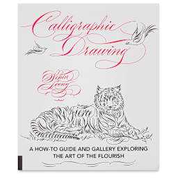 Calligraphic Drawing - Front cover of book
