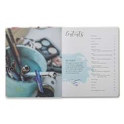 Secrets of Modern Calligraphy - Spread of Table of Contents
