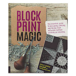 Block Print Magic - Front cover of book
