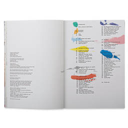 Screenprinting: The Ultimate Studio Guide - Spread of Table of Contents