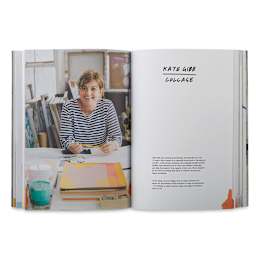Screenprinting: The Ultimate Studio Guide - Spread of Chapter on Collage