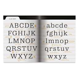 Lettering Manual, Alphabet