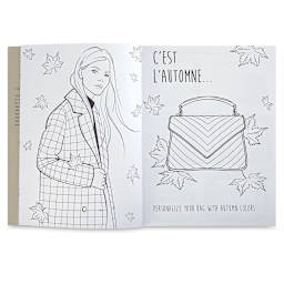 Mode Parisienne: A Fashion Coloring Book