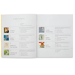 Drawing Lessons from the Famous Artists School - Spread of Table of Contents
