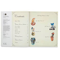 Handmade Collage: 15 Stunning Designs to Cut and Assemble - showing table of contents