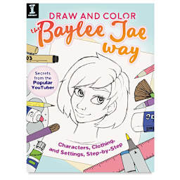 Draw and Color the Baylee Jae Way - Front cover of Book
