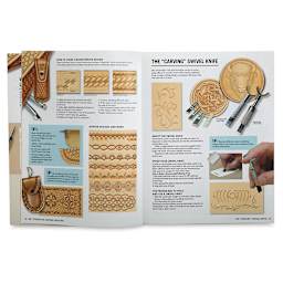 Get Started in Leather Crafting - Spread on stamping and carving Designs
