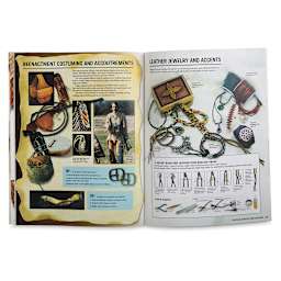 Get Started in Leather Crafting - Spread on making Jewelry and Costumes
