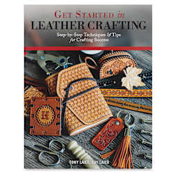 Get Started in Leather Crafting - Front cover of Book

