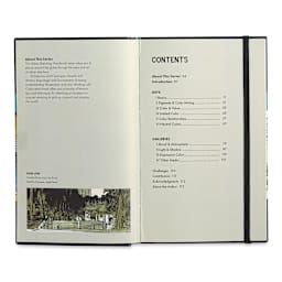The Urban Sketching Handbook: Working with Color - Spread showing Table of Contents