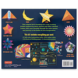 Origami Galaxy for Kids - Back of package