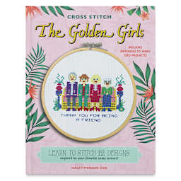 Cross Stitch The Golden Girls - Front of Instruction Book included in Kit