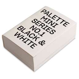 Palette Mini Series: Black & White Book - right angle view