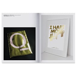 Palette Mini Series: Gold & Silver - inside pages showing finished projects