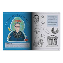 Empowered Embroidery (Ruth Bader Ginsburg project page)